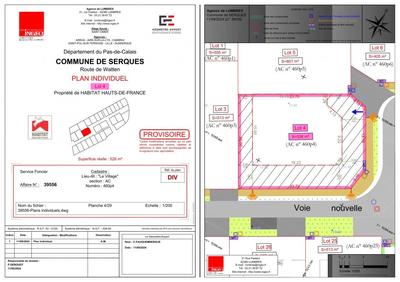 Terrain constructible - 526 m²