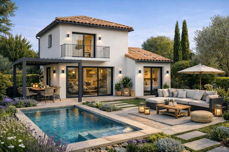 Maison - 80 m² - 4 pièces