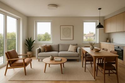 Appartement - 51 m² - 2 pièces