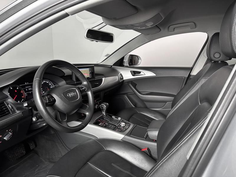 Audi A6 Berline 2.0 Tdi 163ch Multitronic Ja17p Cuir Chauf Regul Gps Tel Clim Attelage 163 Ch 1°Main