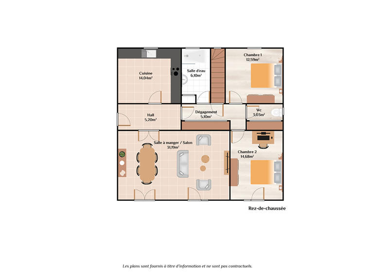 Maison - 148 m² - 5 pièces