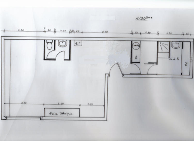 Appartement - 52 m² - 1 pièce