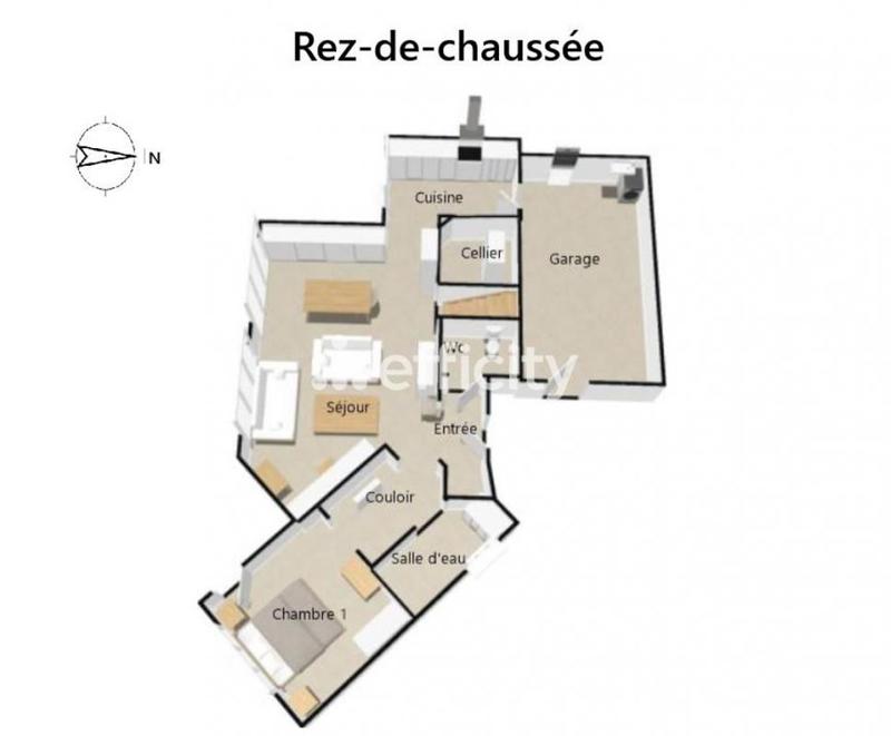 Maison - 121 m² - 6 pièces
