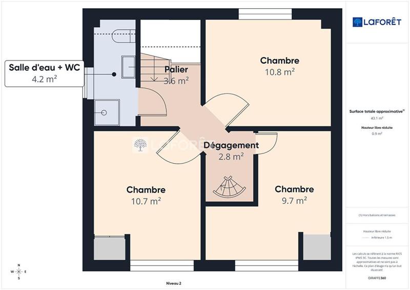 Maison - 90 m² - 5 pièces