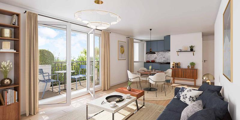 Appartement - 82 m² - 4 pièces