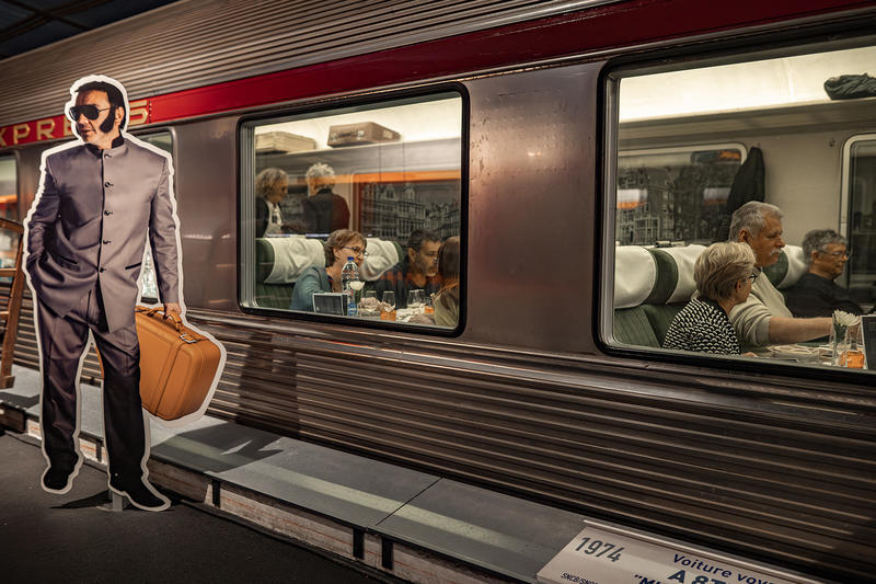 Déjeuner insolite à la Cité du Train