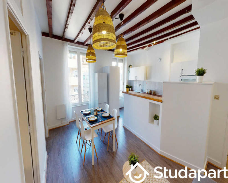 Chambre - 40 m² - 1 pièce