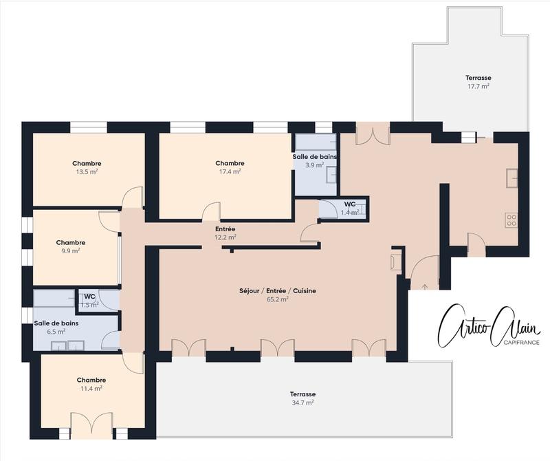 Maison - 146 m² - 6 pièces