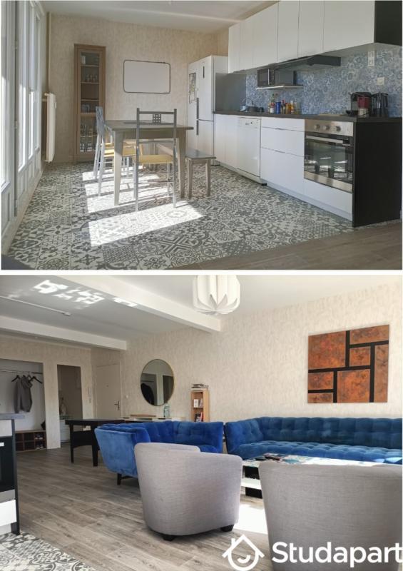 Chambre - 56 m² - 1 pièce