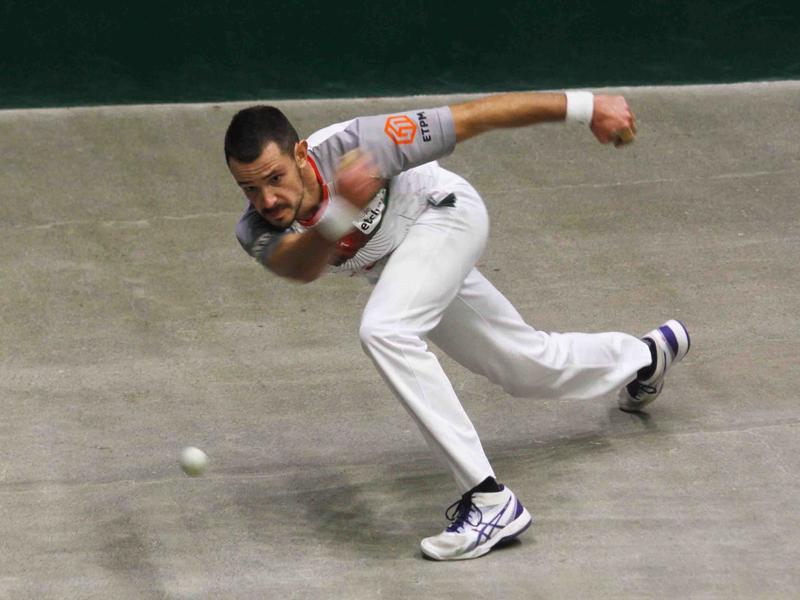 Pelote basque à main nue. 1/2 finales du championnat de France