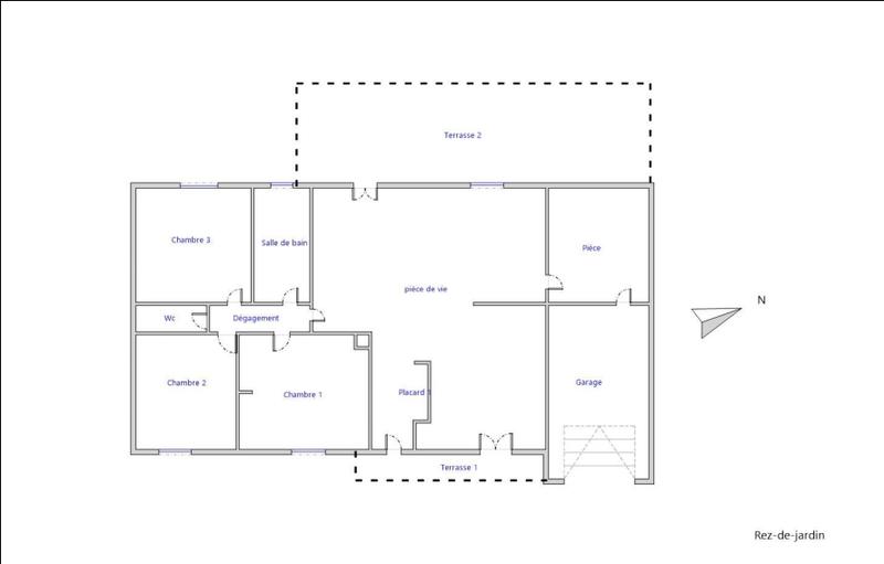 Maison - 98 m² - 5 pièces