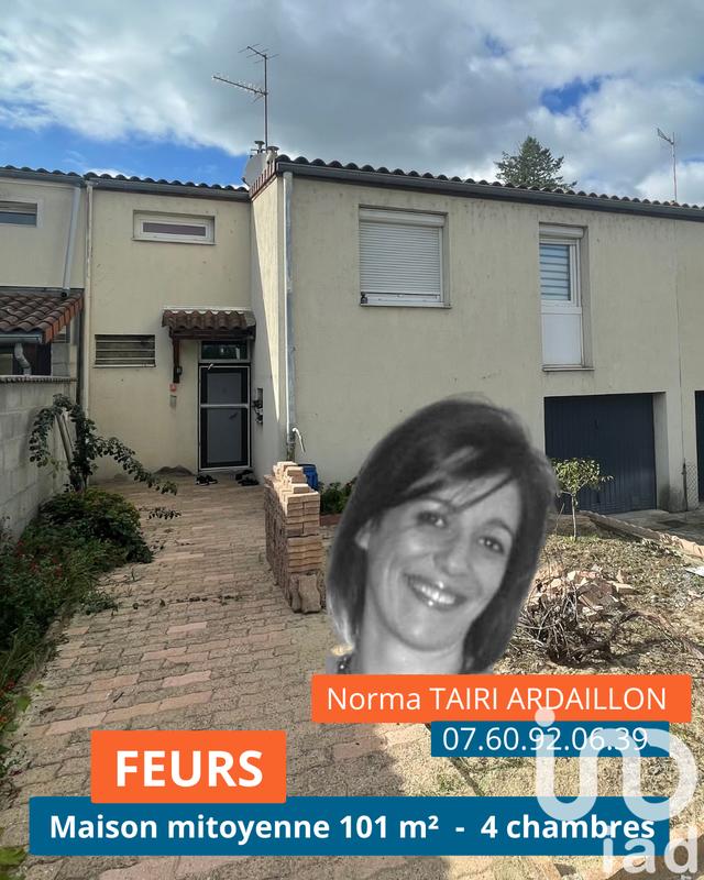 Maison - 101 m² - 5 pièces