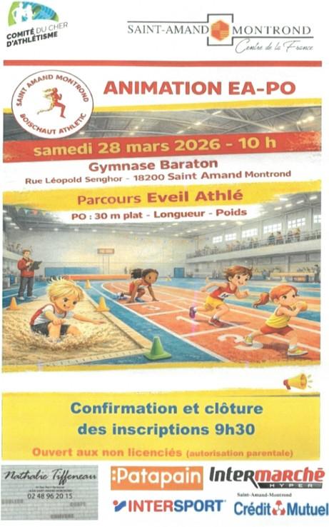 Animation Eveil athlétique - Poussin