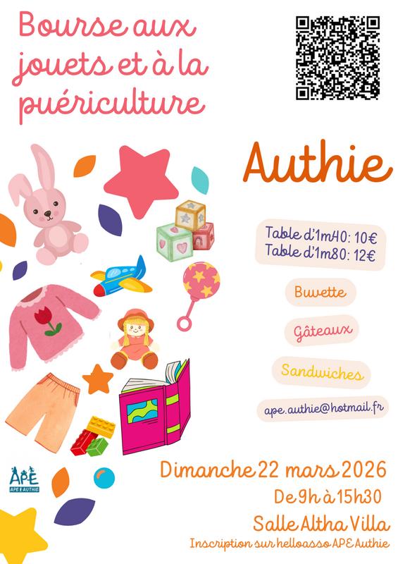 Bourse aux jouets et à la puériculture - 4ème édition
