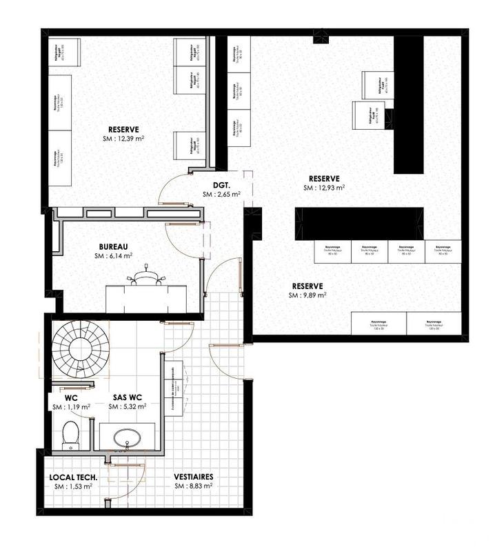 Local commercial - 121 m²