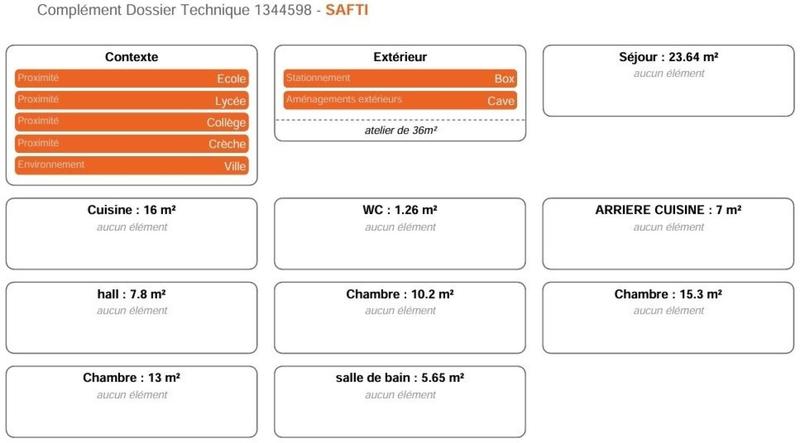 Maison de ville - 105 m² - 4 pièces