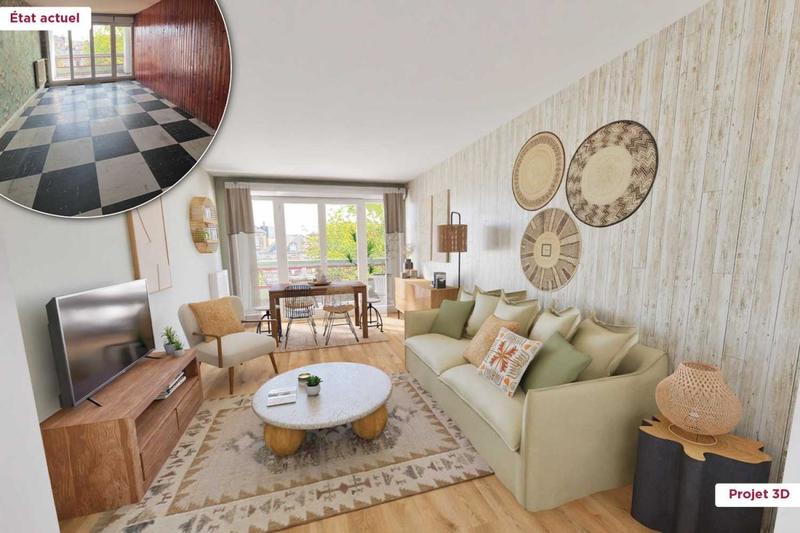 Appartement - 82 m² - 5 pièces