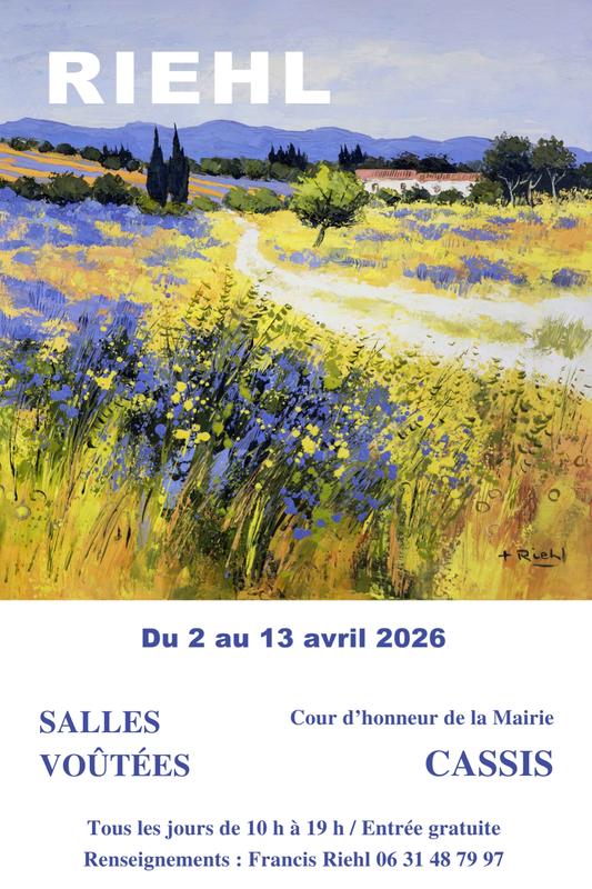Exposition « Couleurs d'ici et d'ailleurs » de Francis Riehl aux Salles Voutées