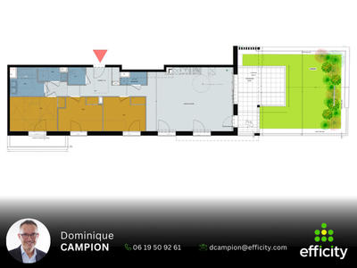 Appartement - 97 m² - 4 pièces