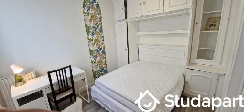 Chambre - 9 m² - 1 pièce