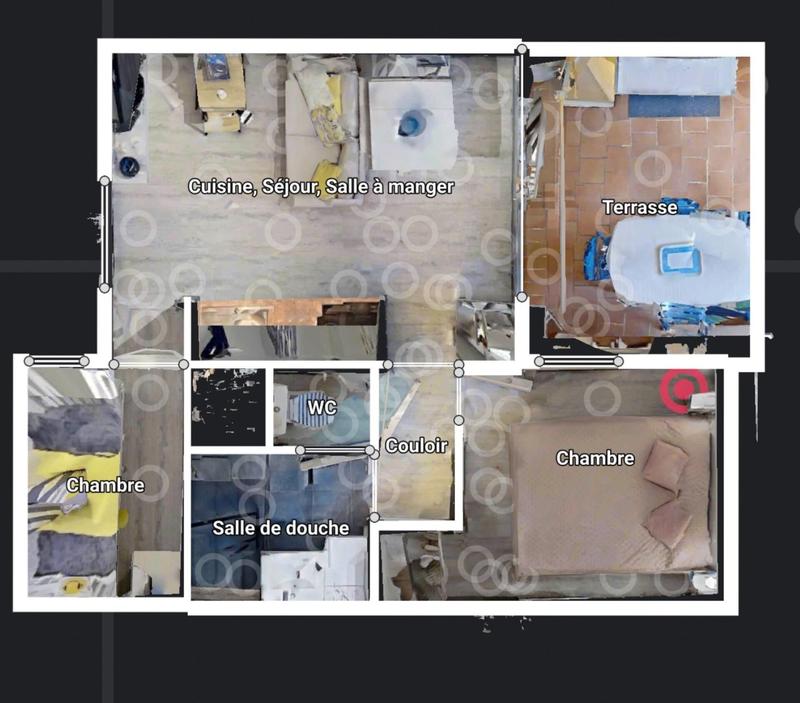 Appartement - 27 m² - 2 pièces