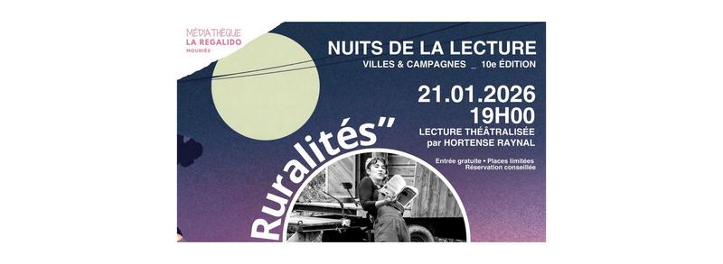 Les Nuits de la lecture à la Médiathèque de Mouriès