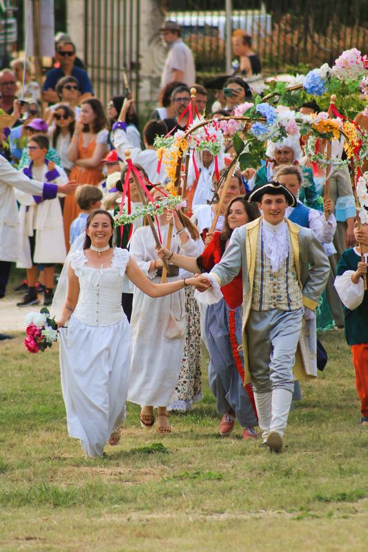 Le 15 août, Fête historique au château de Gizeux
