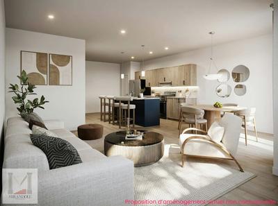 Appartement - 50 m² - 2 pièces