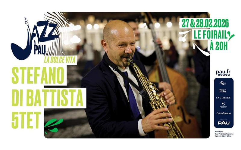 Saison de &quot;Jazz à Pau&quot; : Stefano Di Battista 5Tet