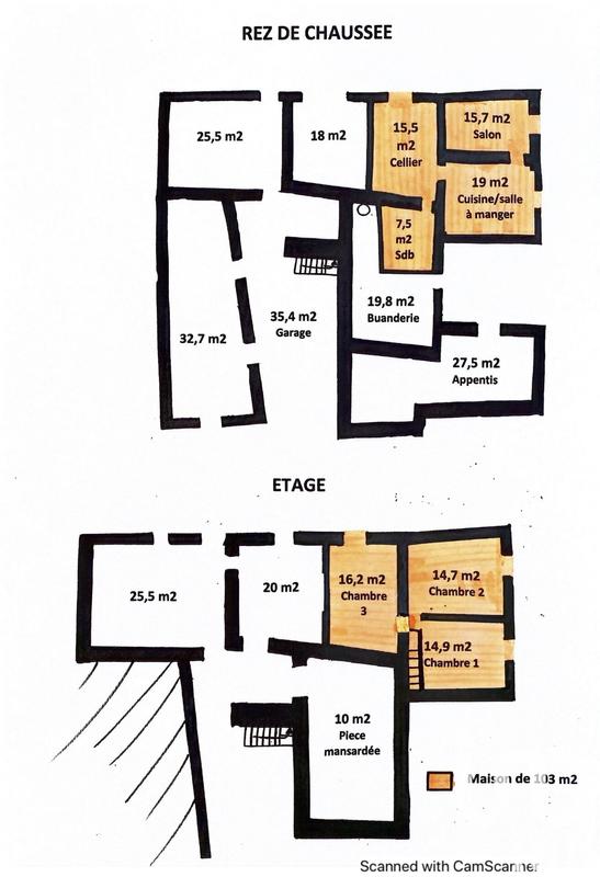 Ferme - 274 m² - 12 pièces