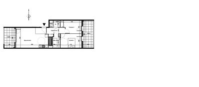 Appartement - 58 m² - 3 pièces