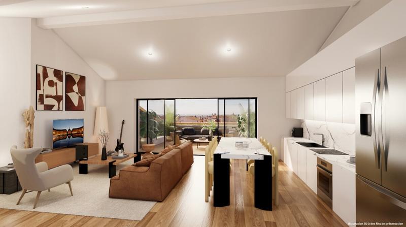 Appartement - 116 m² - 4 pièces