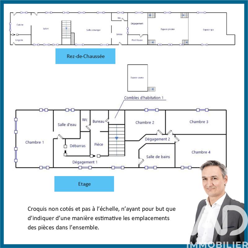 Maison - 236 m² - 10 pièces