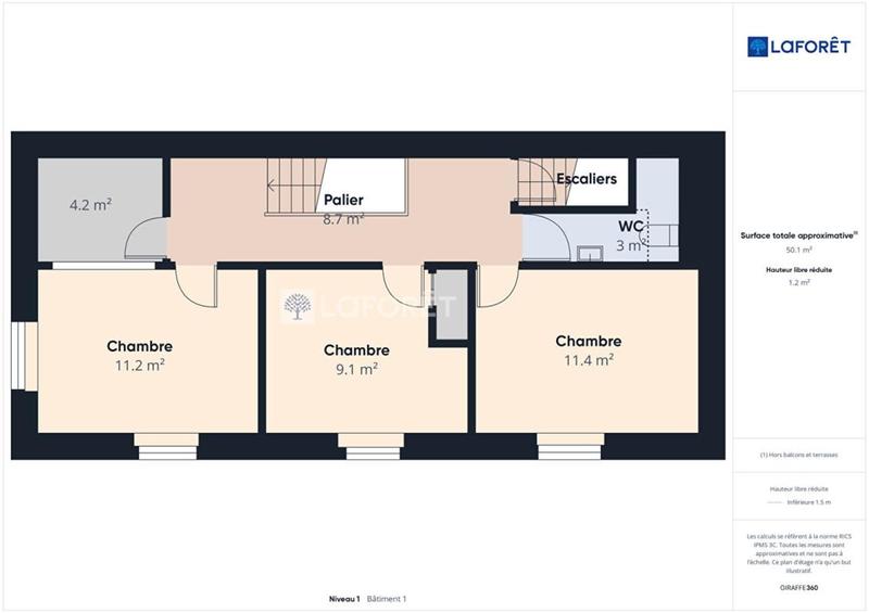 Propriété - 95 m² - 4 pièces