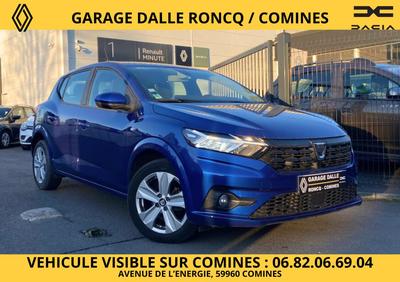 Dacia Sandero Confort Eco G 100 Carplay/Gps/Carte Mains Libres/Jantes 16"/Camera