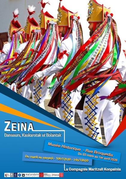 Exposition au musée historique : Zeina - Danseurs, Kaskarotak et Bolantak