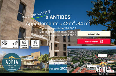 Appartement - 40 m² - 2 pièces