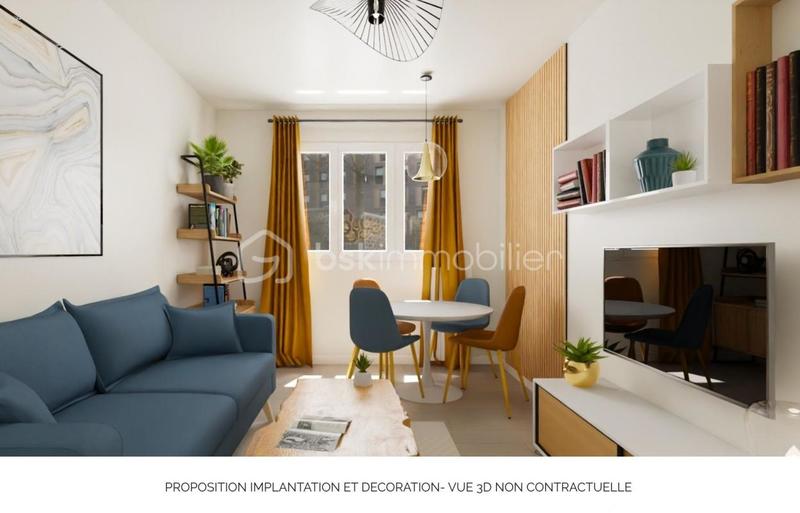 Appartement - 49 m² - 3 pièces