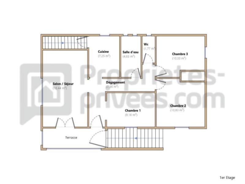 Maison - 118 m² - 6 pièces