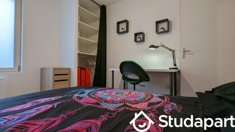 Chambre - 10 m² - 1 pièce