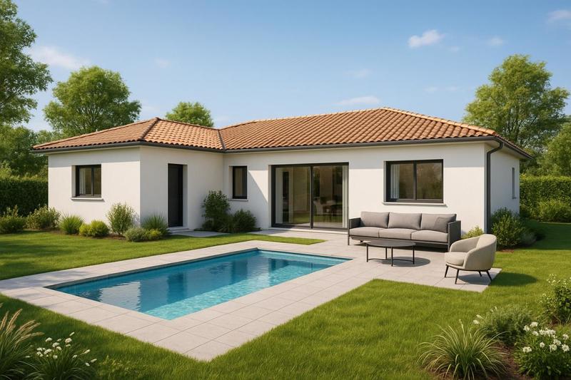 Maison - 80 m² - 4 pièces