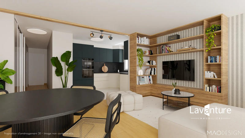 Appartement - 81 m² - 4 pièces