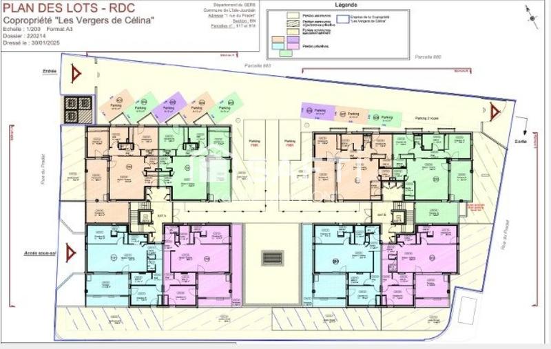 Duplex - 98 m² - 4 pièces
