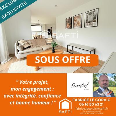 Maison - 96 m² - 5 pièces