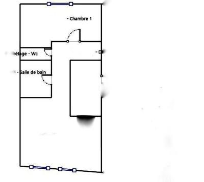 Appartement - 56 m² - 2 pièces