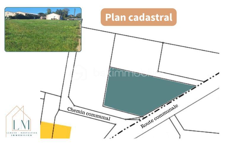 Terrain constructible - 1 300 m²