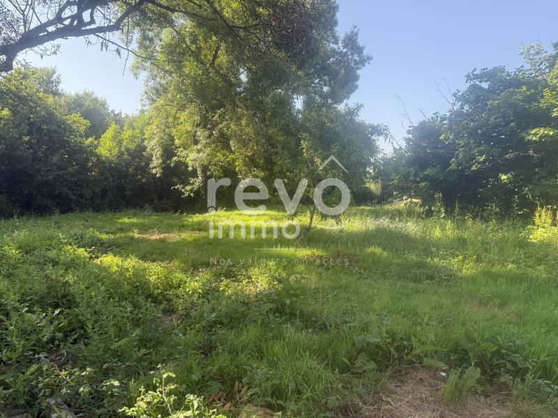 Terrain constructible - 1 134 m²