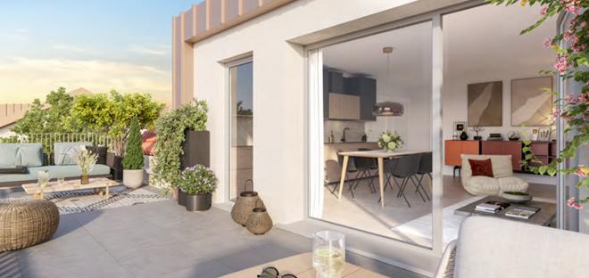 Appartement - 44 m² - 2 pièces