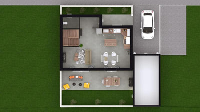 Maison - 65 m² - 3 pièces