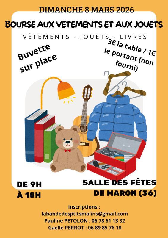 Bourse aux vêtements et jouets